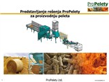 Agro - linka na pelety